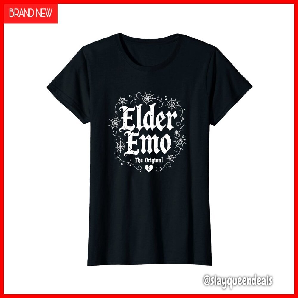Women's Gothic Emo Music T-Shirt, Lightweight Classic Fit Tee